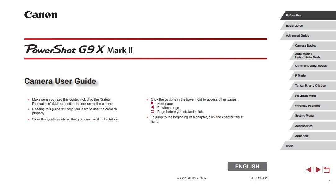 PowerShot G9X Mk II User Guide