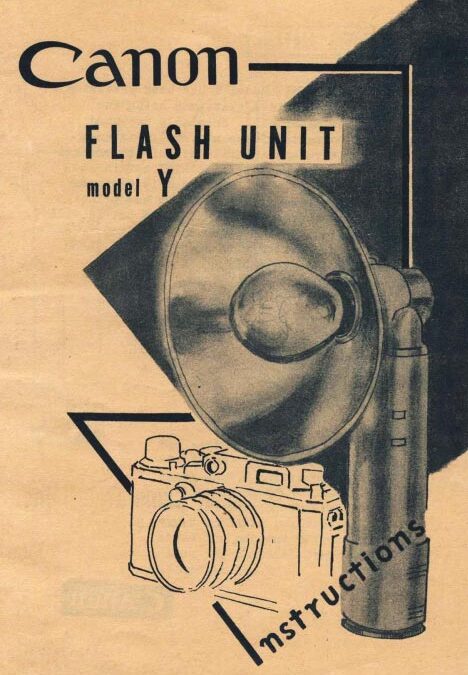 Canon Flash Unit Y Instructions