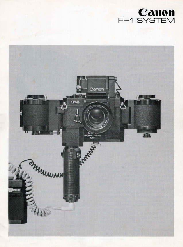 Canon F-1 System Brochure