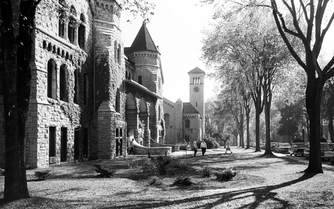 Ontario Hall in Fall 1961