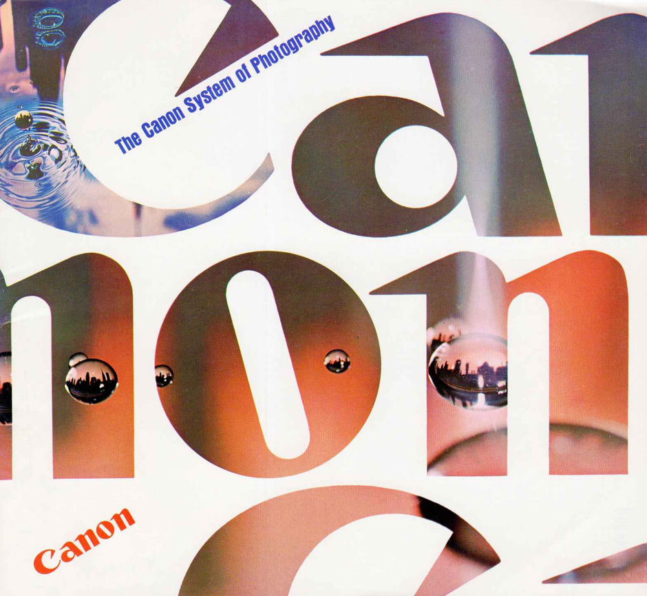 Canon System of Photography Brochure