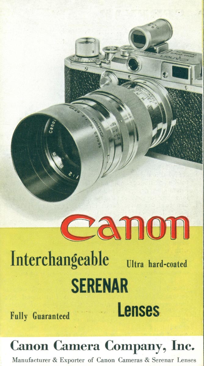 Serenar Lenses Brochure Pub No 127
