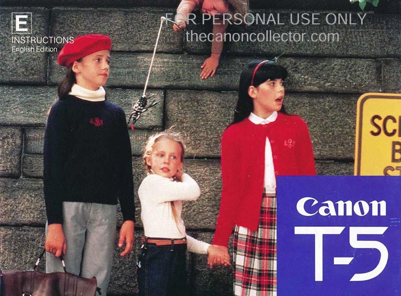 Canon T5 USer Manual