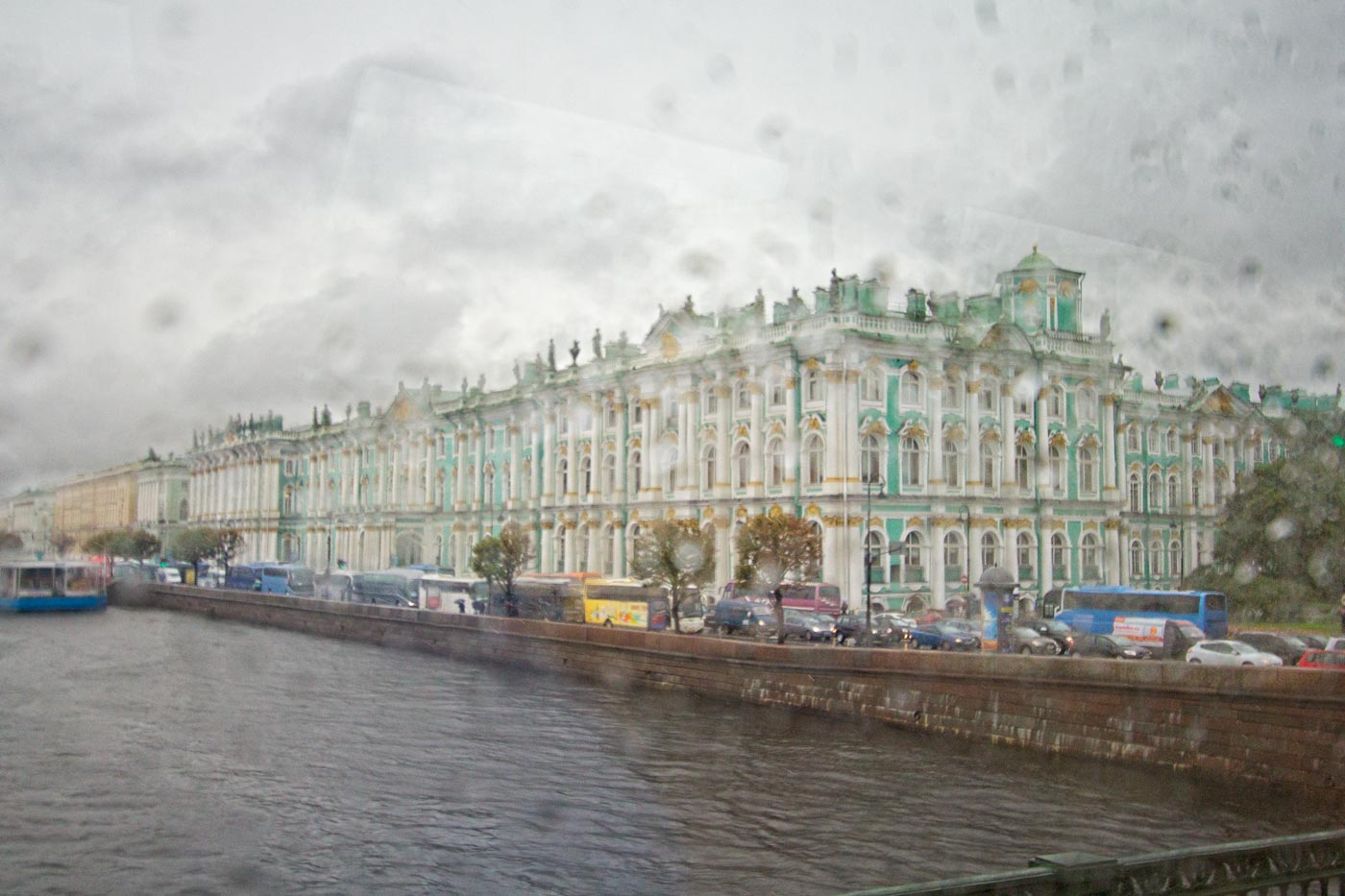 Hermitage-thru-Window St. Petersburg, Russia