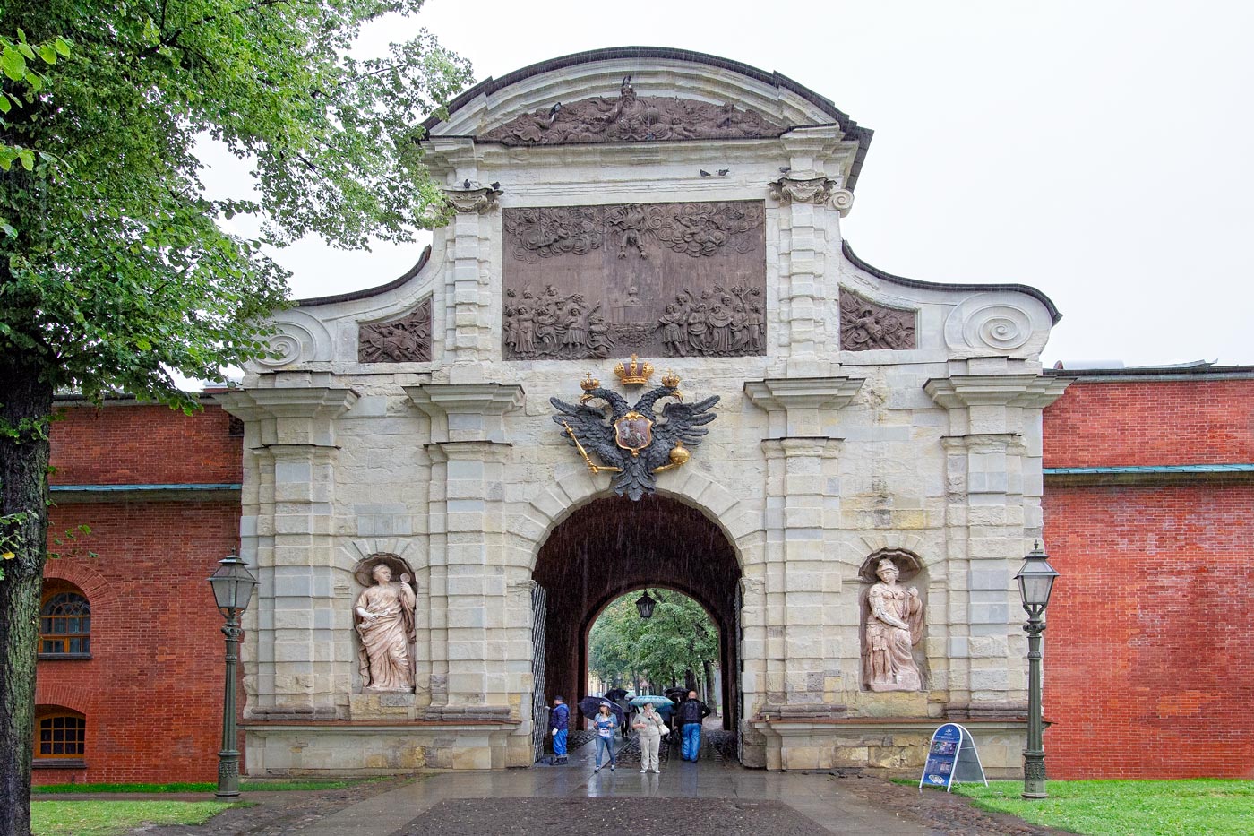 Peter-and-Paul-Gate St. Petersburg, Russia