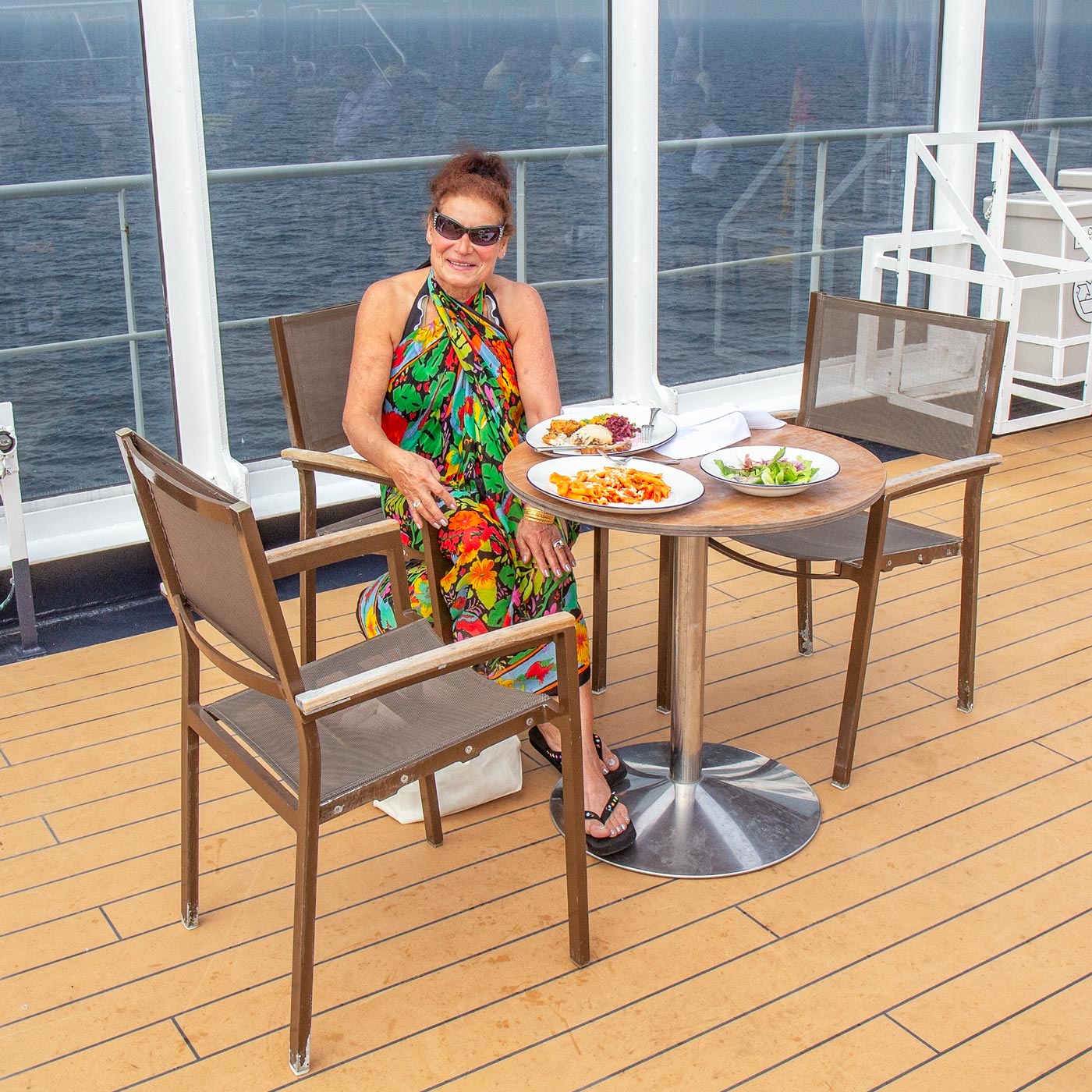 Lunch on the MS Eurodam Lunch on the MS Eurodam
