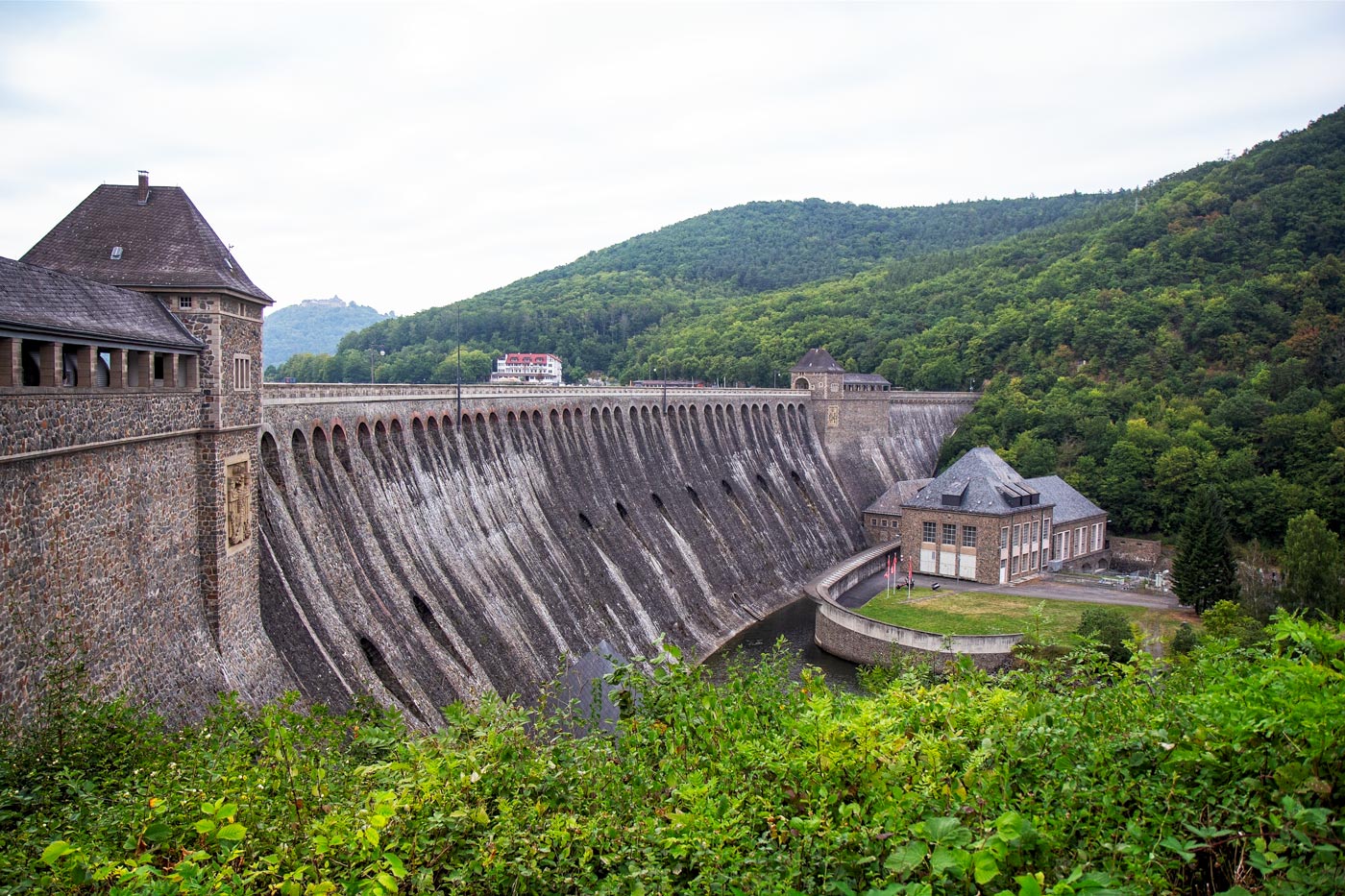 Edersee-Dam-and-Power-House Edersee Dam