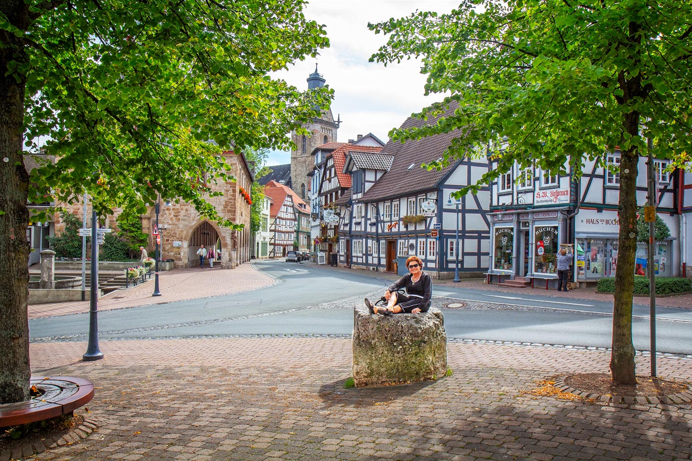 Korbach-Downtown Korbach, Germany